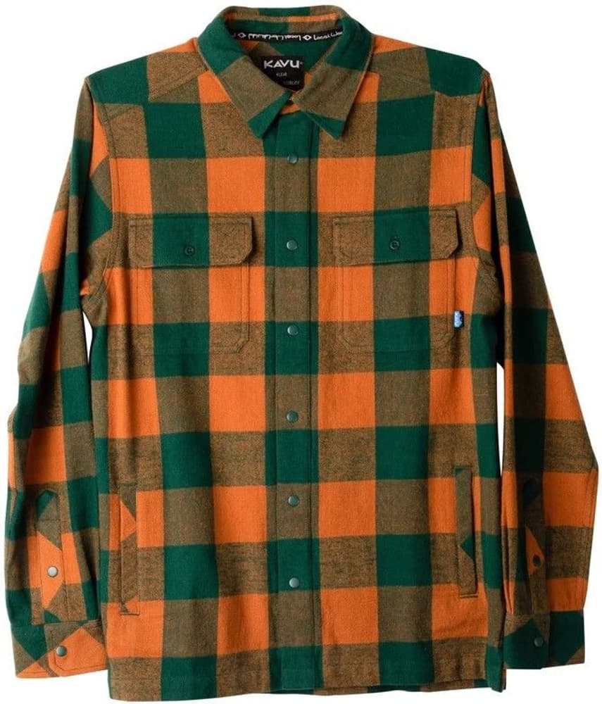 Northlake paitatakki, oranssi/vihreä, view: 0