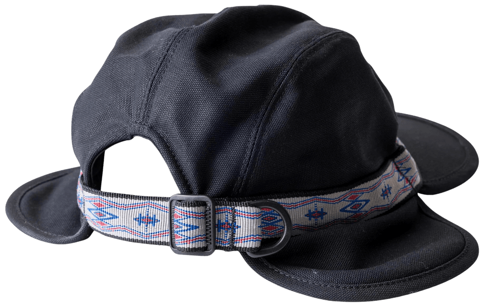 Strapcap Trapper lakki, Jet Black, view: 1