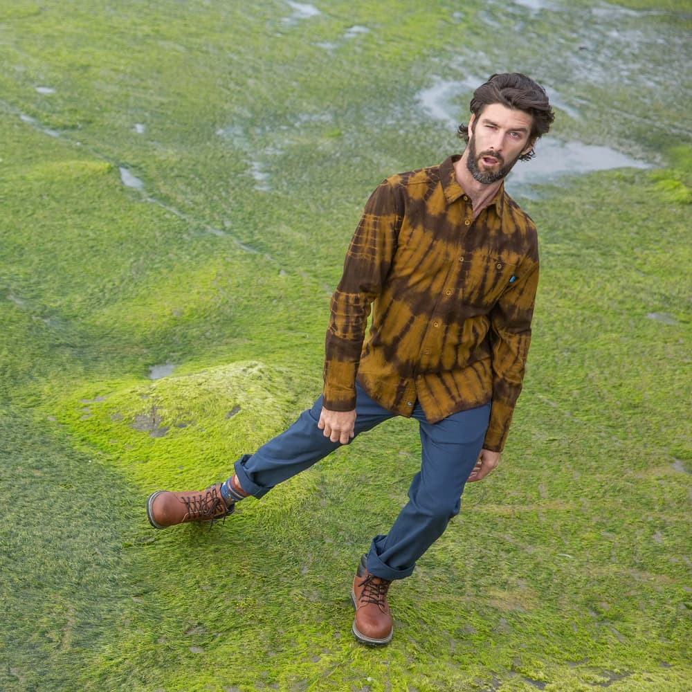 Chilliwack Flex Pant joustavat puuvillahousut, sininen, view: 4