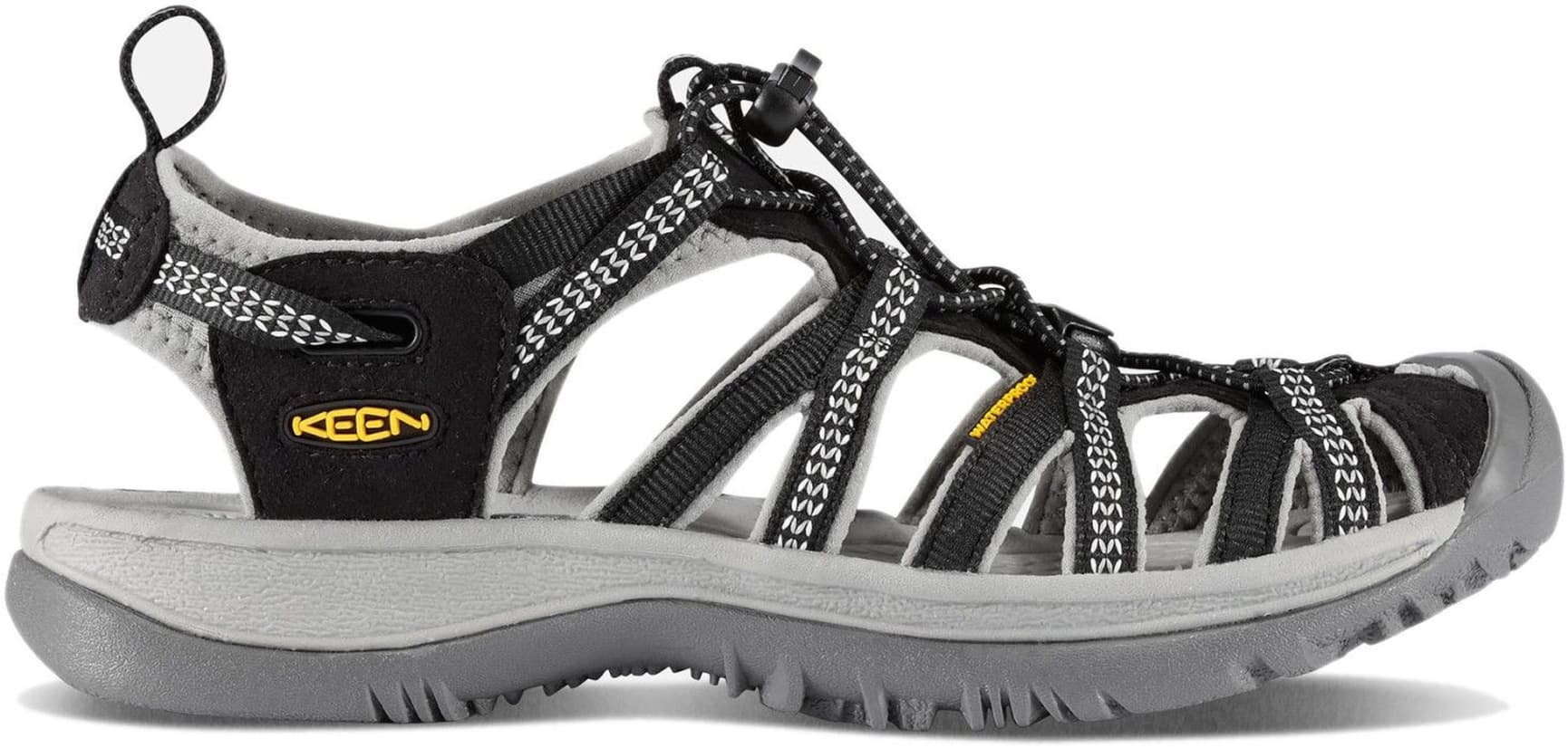 Keen W's Whisper Black/Neutral Gray, view: 0