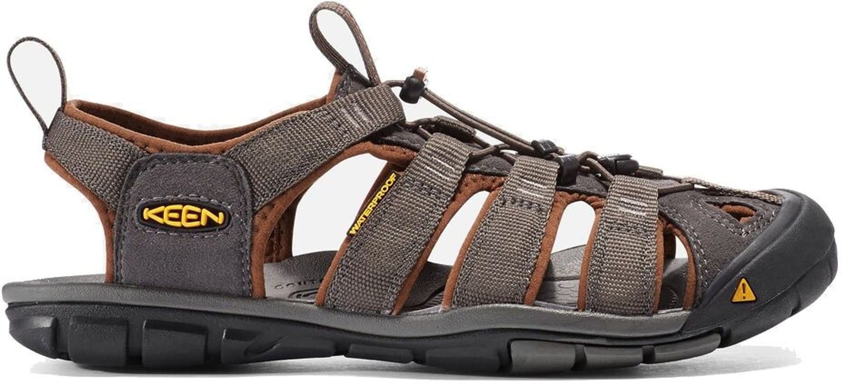 Clearwater CNX -miesten sandaalit, Raven/Tortoise Shell, view: 0