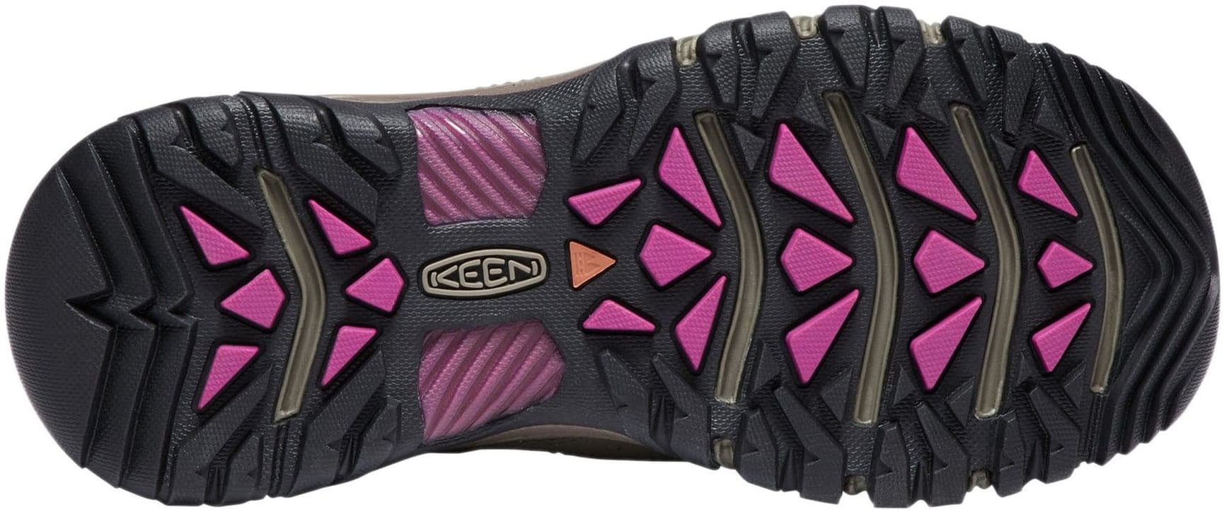 Targhee III WP -naisten vaelluskengät, ruskea/pinkki, view: 1