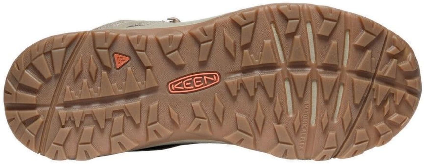 Keen W's Terradora II Mid Waterproof Timberwolf/Coral, view: 5