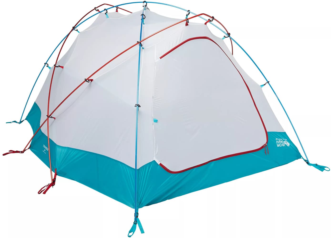 Trango 3 Tent neljän vuodenajan teltta, 3hlö, punainen/vaalea petrooli, view: 2