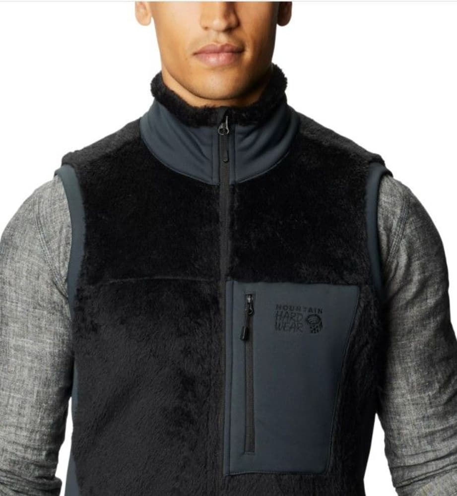 Monkey Fleece Vest fleeceliivi, musta, view: 2