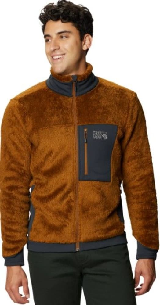 Monkey Fleece Jacket fleecetakki, Golden Brown, view: 0