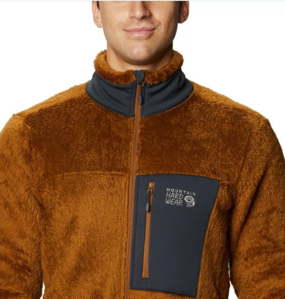 Monkey Fleece Jacket fleecetakki, Golden Brown, view: 2