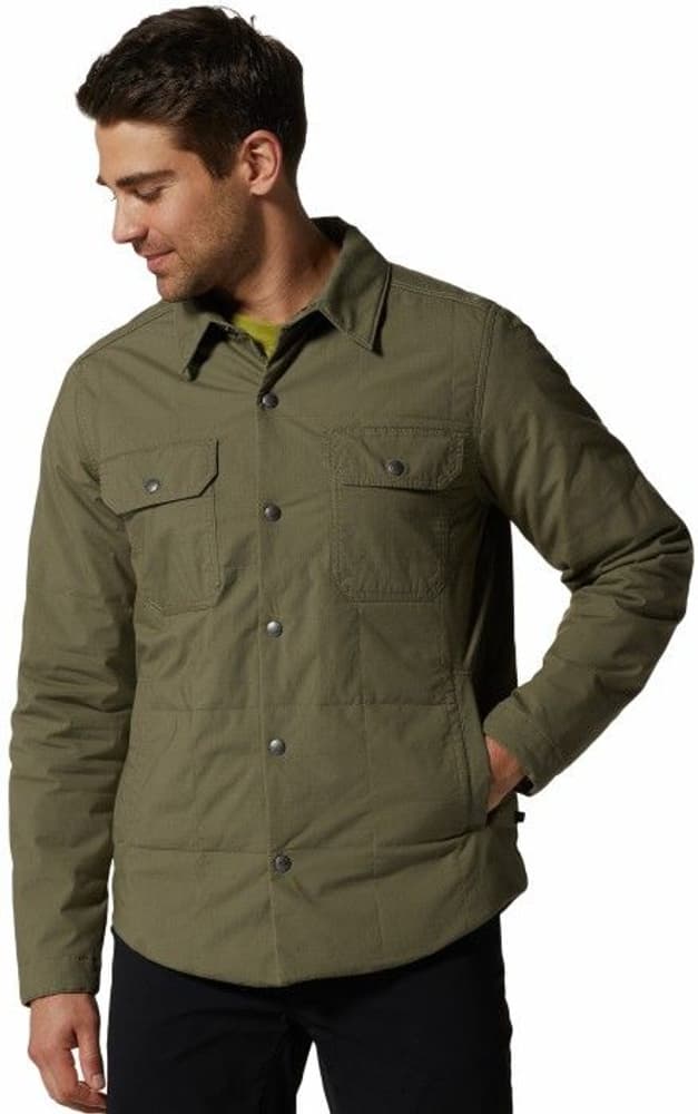 J Tree Insulated Shacket takki/paita, vihreä, view: 0