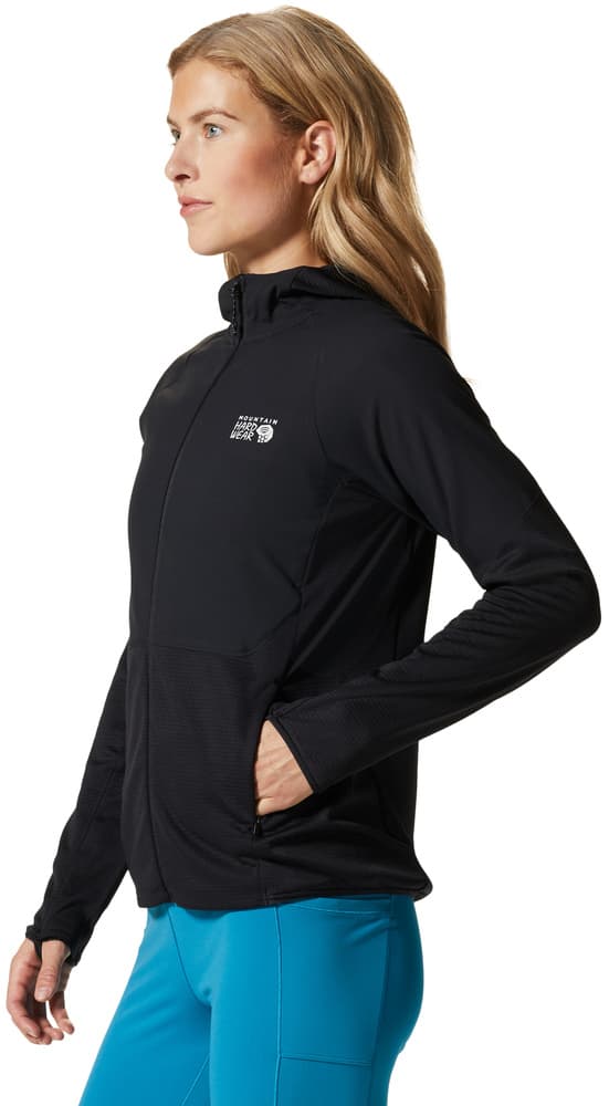 Stratus Range Full Zip naisten fleecehuppari, musta, view: 2