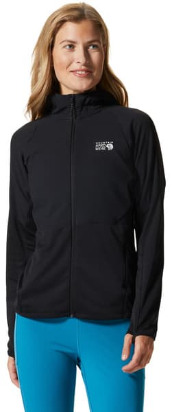 Stratus Range Full Zip naisten fleecehuppari, musta, view: 0