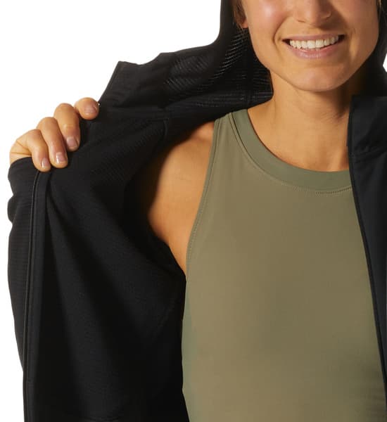 Stratus Range Full Zip naisten fleecehuppari, musta, view: 5