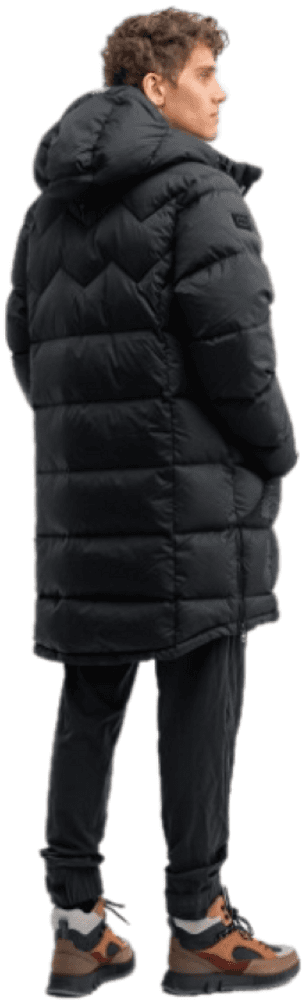 Unisex Regulator Down Coat untuvatakki, musta, view: 5