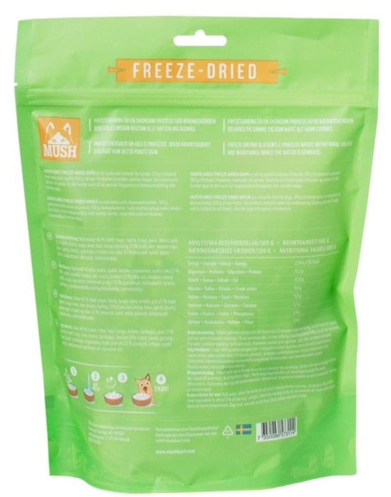 Vaisto Vihreä pakastekuivattu täysravinto, view: 1