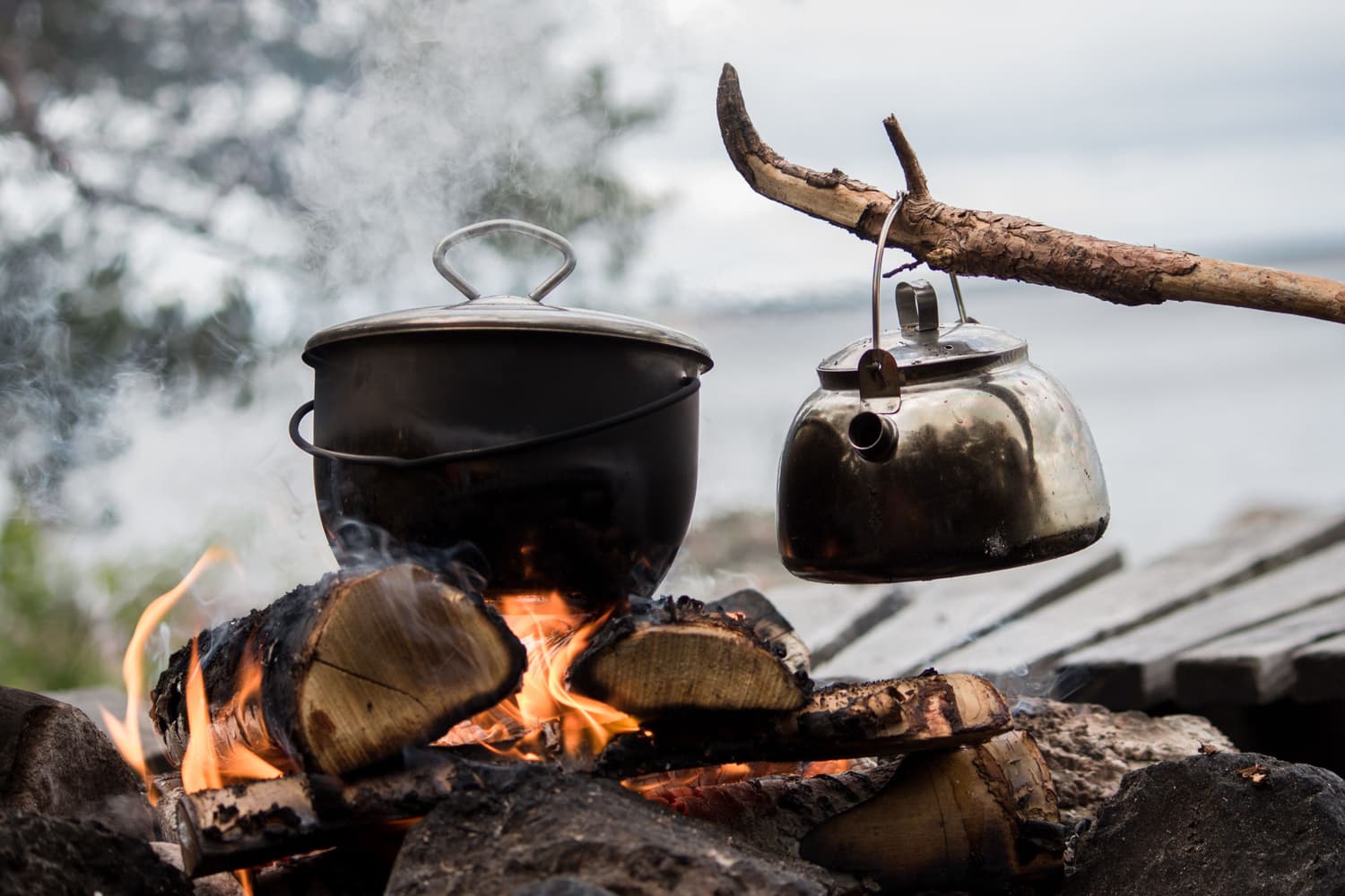 Open Fire Set kasari 1,89 l & kahvipannu 0,8 l, view: 3