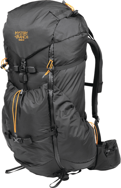 Mens Radix 47 reppu, Black/Hunter, view: 0