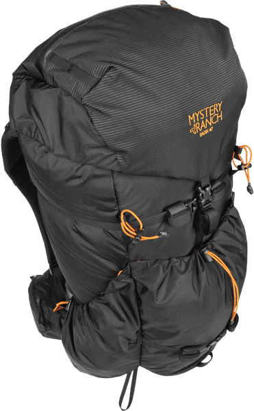 Mens Radix 47 reppu, Black/Hunter, view: 3