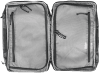 Unisex Mission Wheelie 45 matkalaukku, Black - view: 3