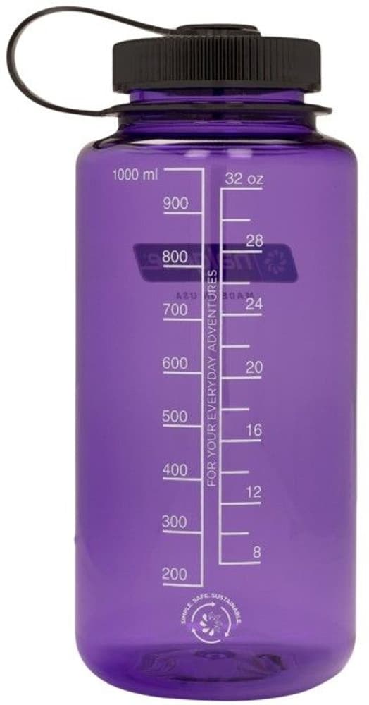Bottle 1L Wide Mouth Sustain Purple, view: 1