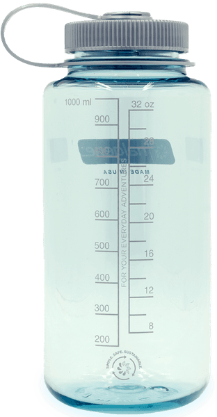 ympäristöystävällinen pullo, 1 L, vaaleanturkoosi, view: 1