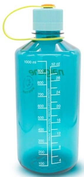 ympäristöystävällinen pullo, 1 L, sinivihreä, view: 1