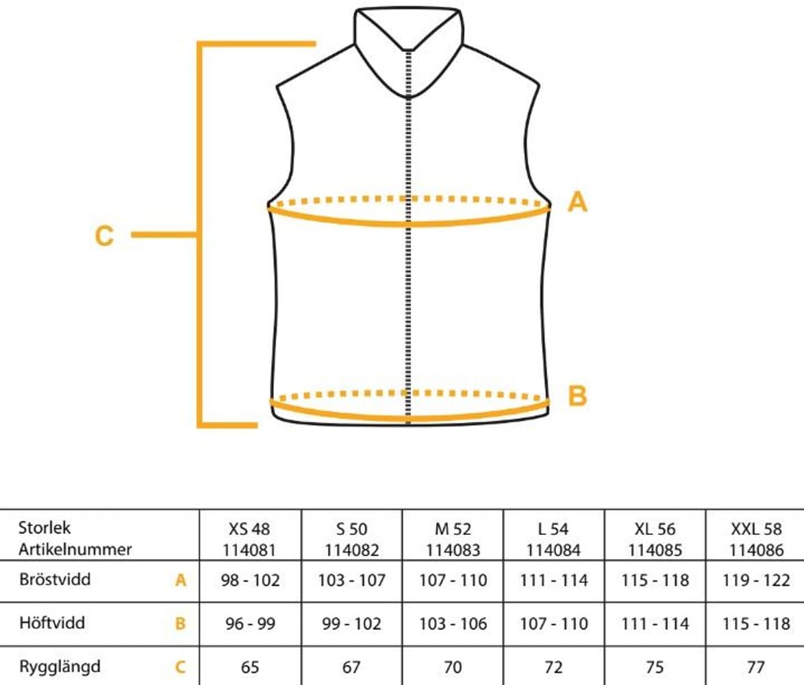 Aspen -ladattava lämpöliivi, view: 3