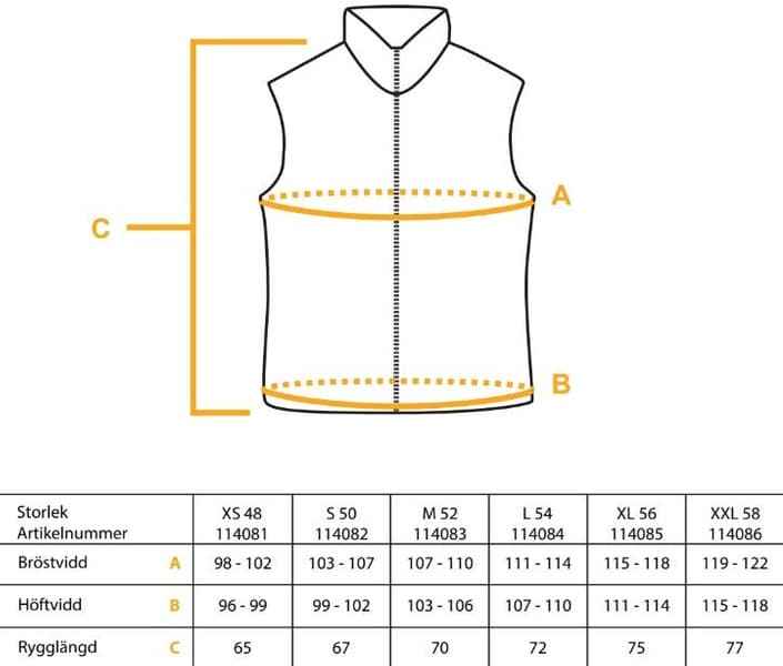 Aspen -ladattava lämpöliivi, view: 3