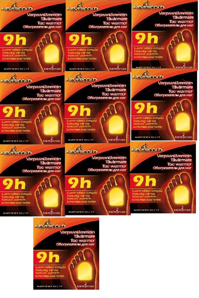 -varpaanlämmitin, 10 x 2 kpl, view: 0