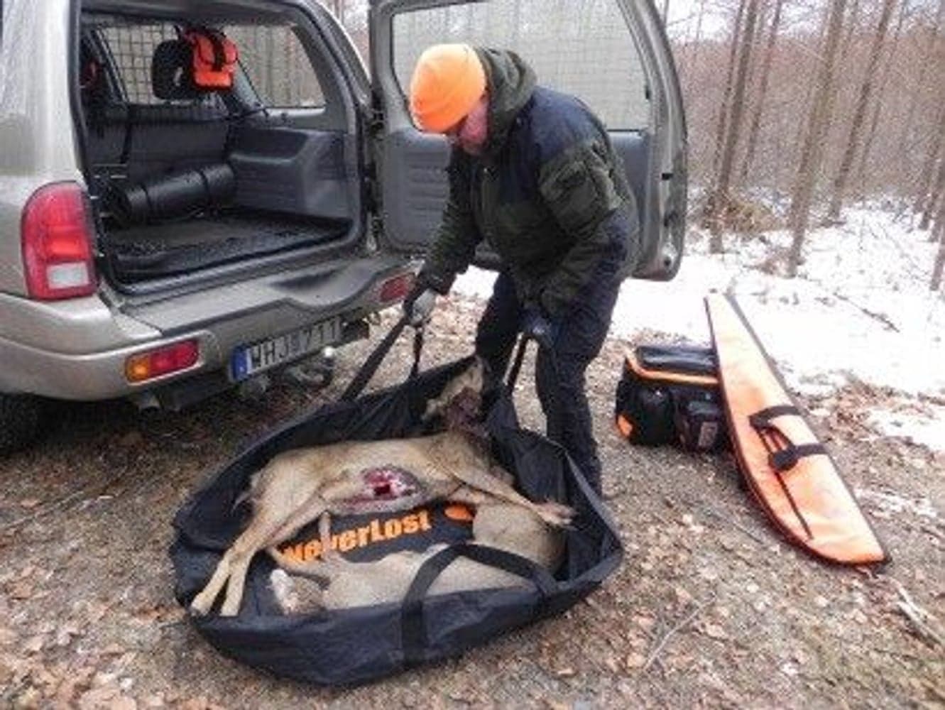 Neverlost riistapussi autoon, view: 2