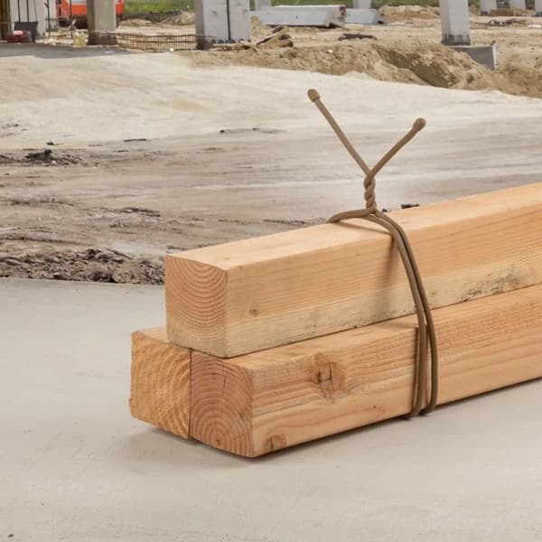 Gear Tie 32-Black 2pk kiinnitysremmit, view: 3