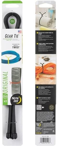 Gear Tie 24-Black kiinnitysvaijeri, 2kpl, view: 1