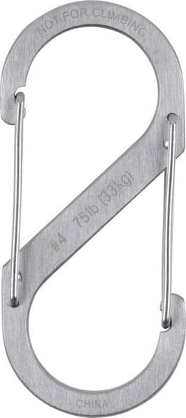 S-Biner Size #4 Stainless, view: 1