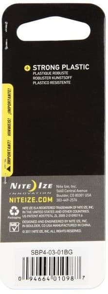S-Biner Plastic Size #4 Black, view: 1
