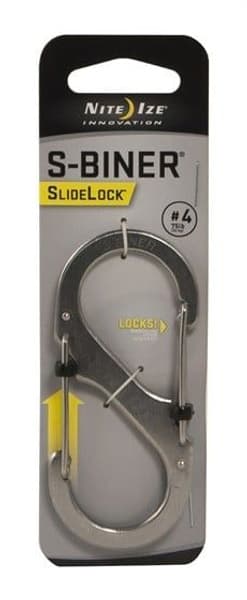 S-Biner SlideLock #4 Stainless, view: 0