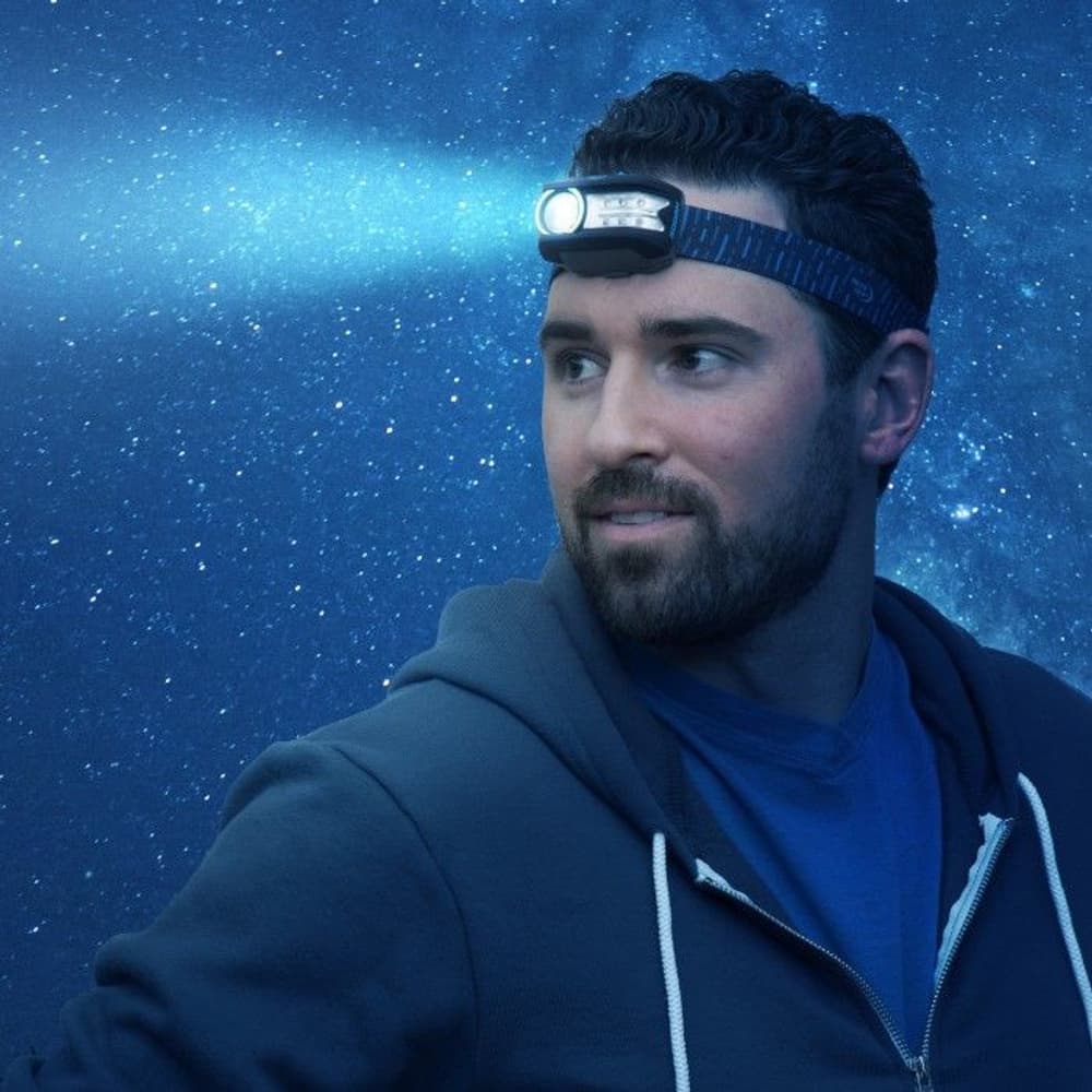 Radiant -ladattava otsalamppu, 300lm (Blue), view: 4