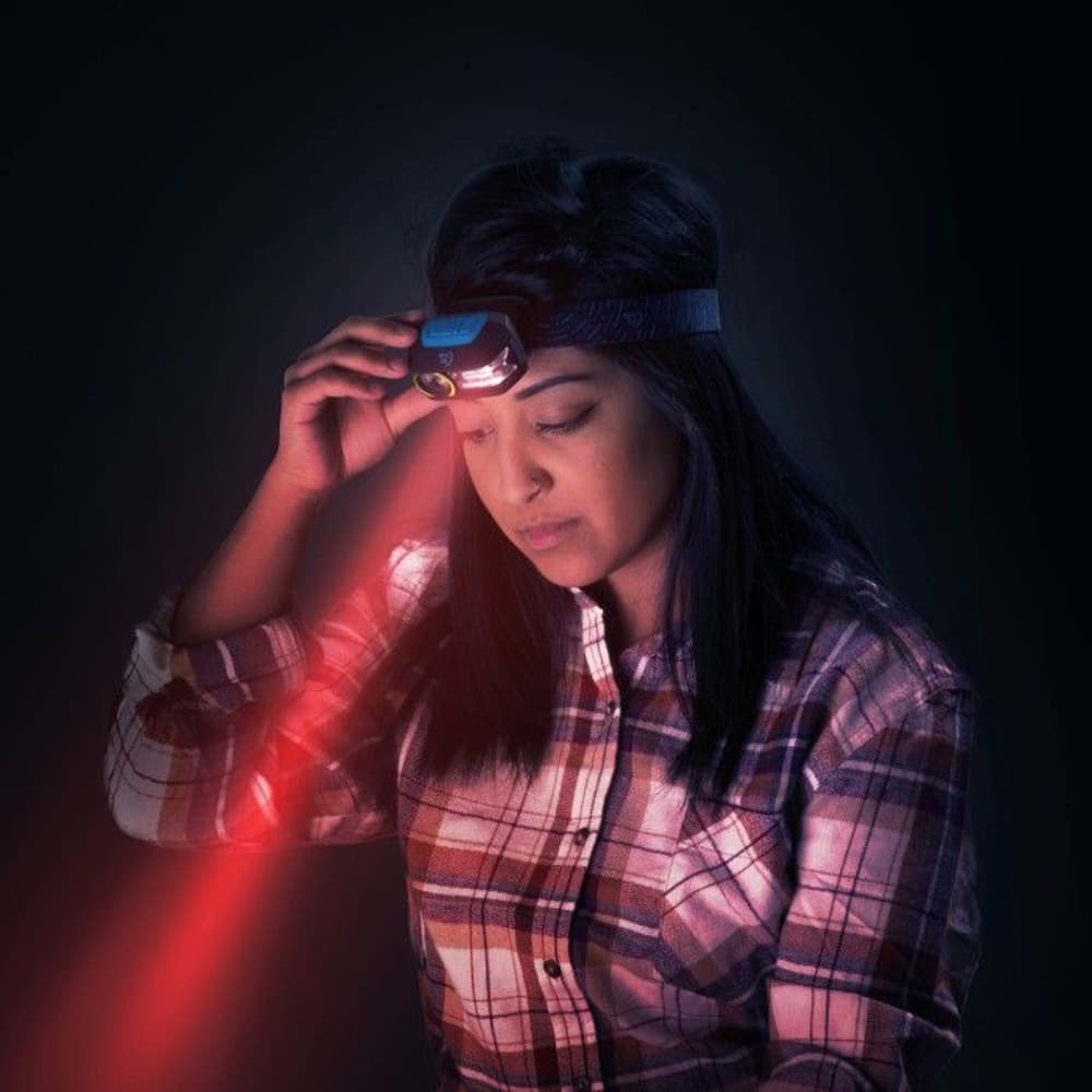 Radiant -ladattava otsalamppu, 300lm (Blue), view: 6