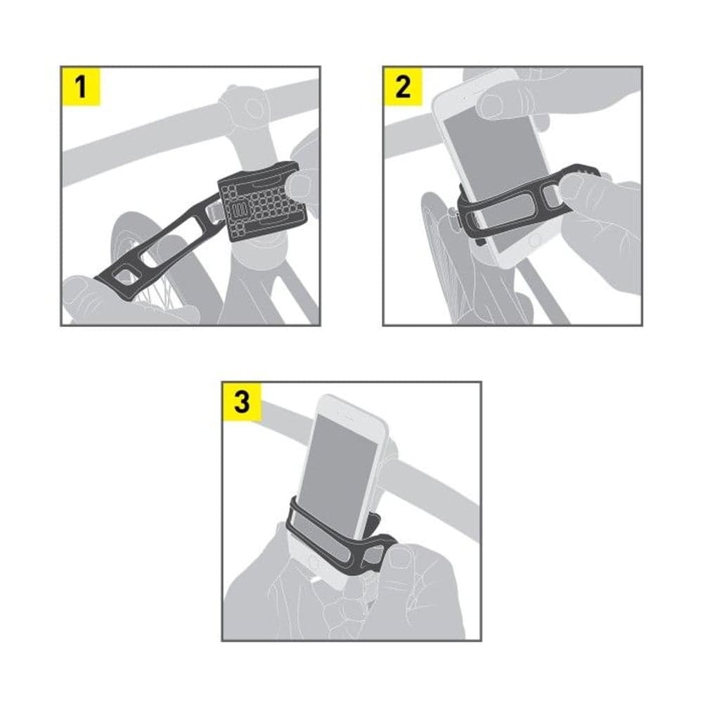 HandleBand Puhelinpidike Charcoal, view: 1