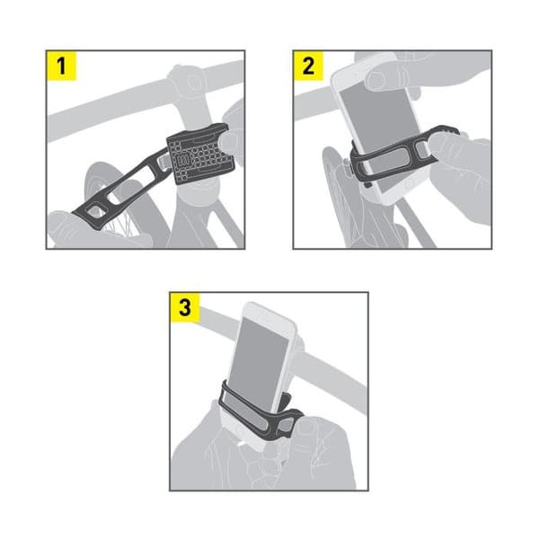 HandleBand Puhelinpidike Charcoal, view: 1