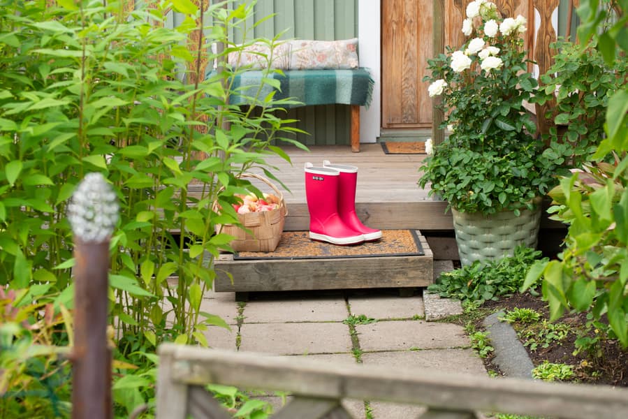 Meri naisten kumisaappaat, musta, view: 3