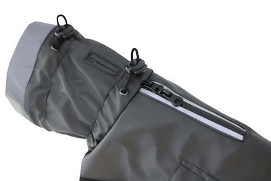 Niva Dog Raincoat sadetakki, 60 cm, harmaa, view: 1