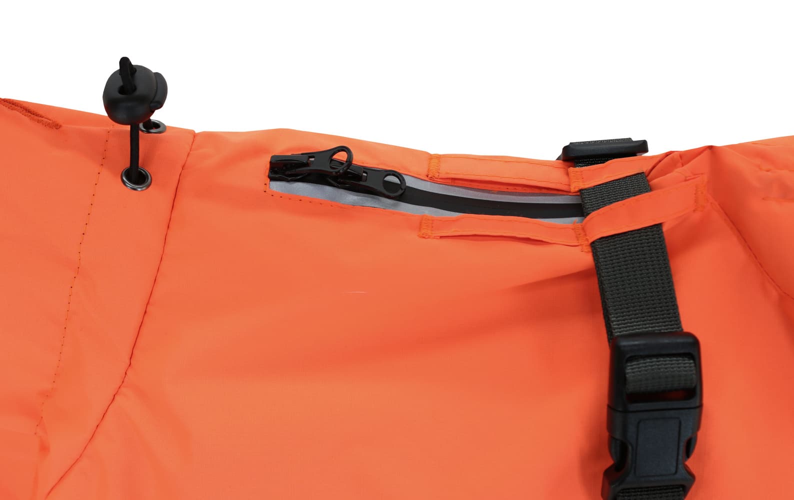 Ohto Dog Wind Jacket koiran tuulitakki, 45 cm, oranssi, view: 3