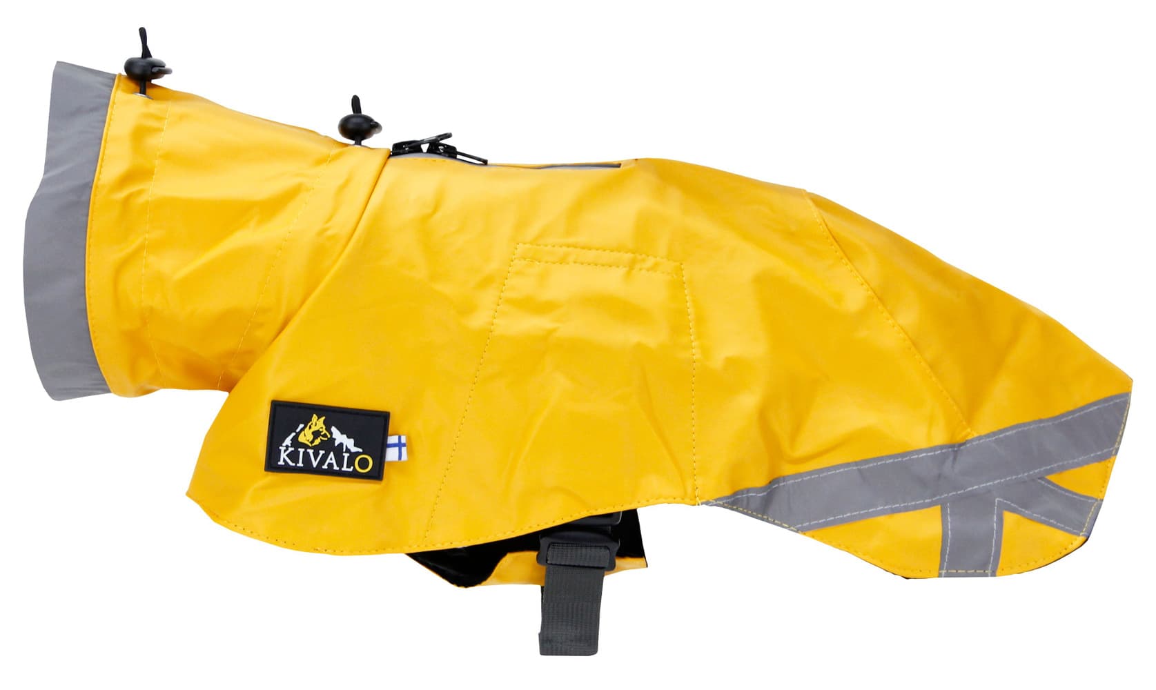 Niva Dog Raincoat koiran sadetakki, 50 cm, keltainen, view: 0