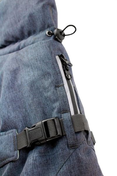 Luosto Dog Winter Jacket koiran talvitakki, 40 cm, harmaa, view: 1