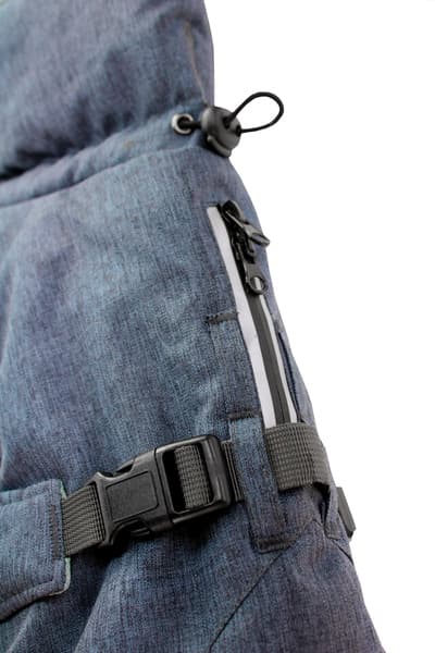 Luosto Dog Winter Jacket koiran talvitakki, 60 cm, harmaa, view: 1