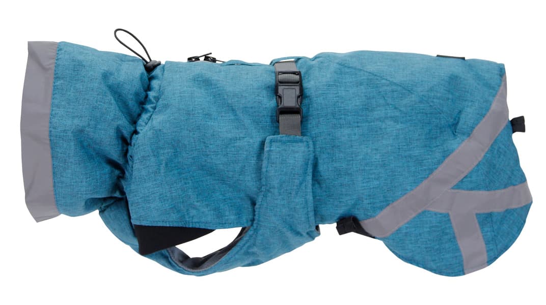 Luosto Dog Winter Jacket koiran talvitakki, 50 cm, petrooli, view: 0