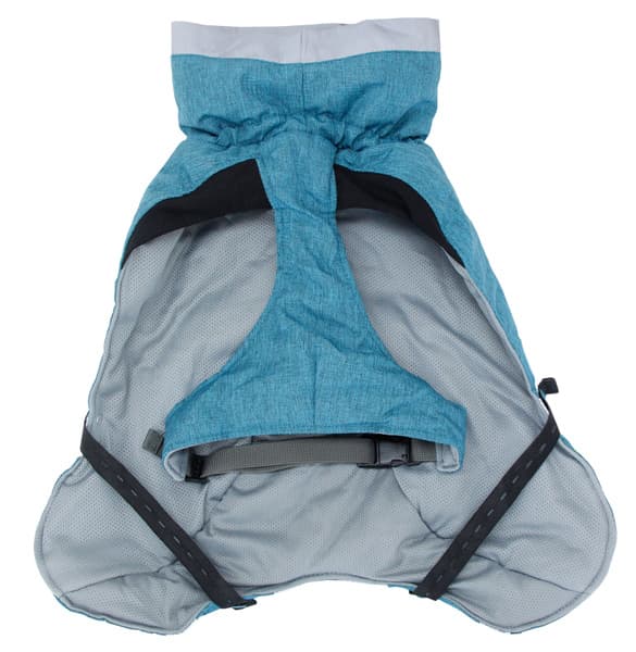 Luosto Dog Winter Jacket koiran talvitakki, 50 cm, petrooli, view: 4