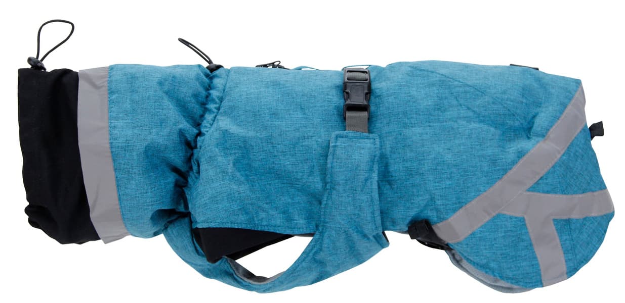 Luosto Dog Winter Jacket koiran talvitakki, 60 cm, petrooli, view: 1