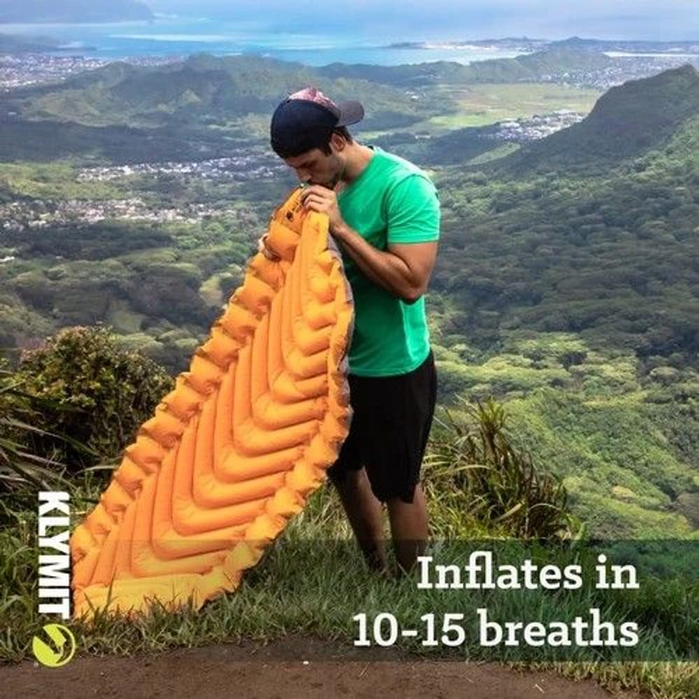 Insulated Static V Lite Sleeping Pad Mango Orange, view: 2