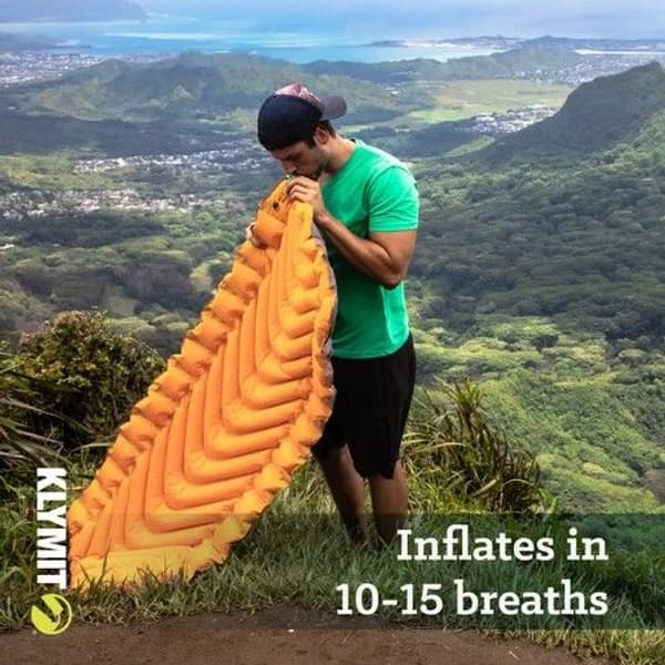 Insulated Static V Lite Sleeping Pad Mango Orange, view: 2