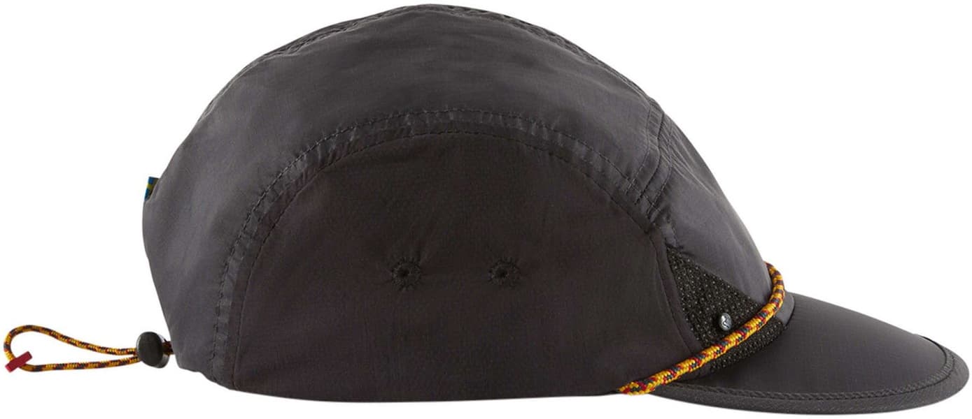 Runa Five Panel Cap lippalakki, Raven, view: 1