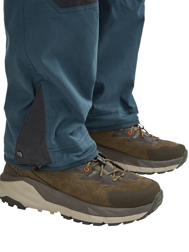 Grimner Pant vaellushousut, tummansininen/musta, view: 3